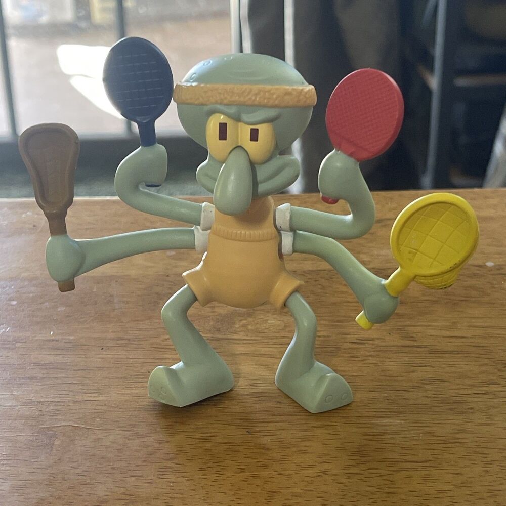 McDonalds 2012 Spongebob Squarepants Squidward Kids Happy Meal Toy